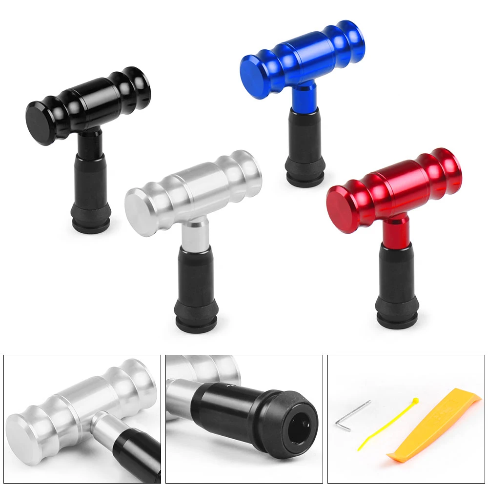 Universa Vites topuzu Araba Modifiye Uçak Joystick Vites Kafası Otomatik şanzıman için Alüminyum Alaşımlı