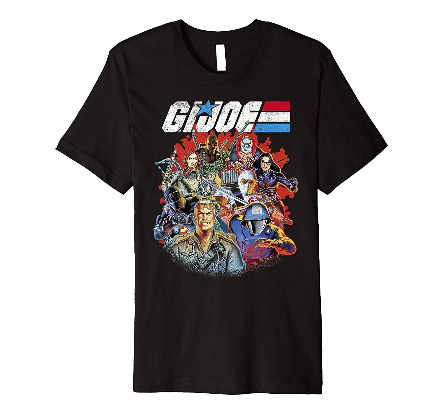 

G.I. Joe Group Shot Fade Premium T-Shirt