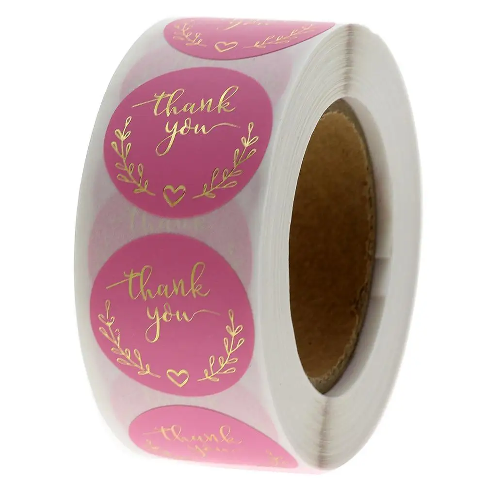 

Наклейки с надписью «Thank you», 50-500 шт.