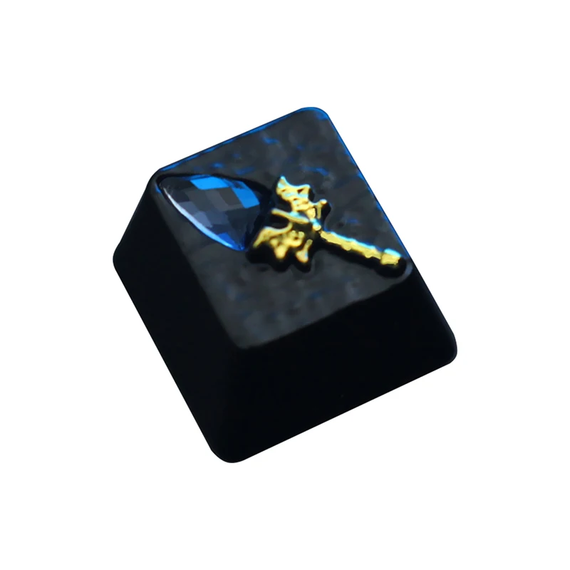 Aghanim Scepter 1 шт. Dota2 цинк-алюминиевый ключ колпачок механическая клавиатура колпачки для персонализации, R4 Keycap высота - Цвет: Aghanim Scepter