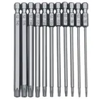Комплект сверл Torx C7AD, комплект из 1112 насадок с защитой от вскрытия, с плоской головкой 14 дюйма, с шестигранной головкой