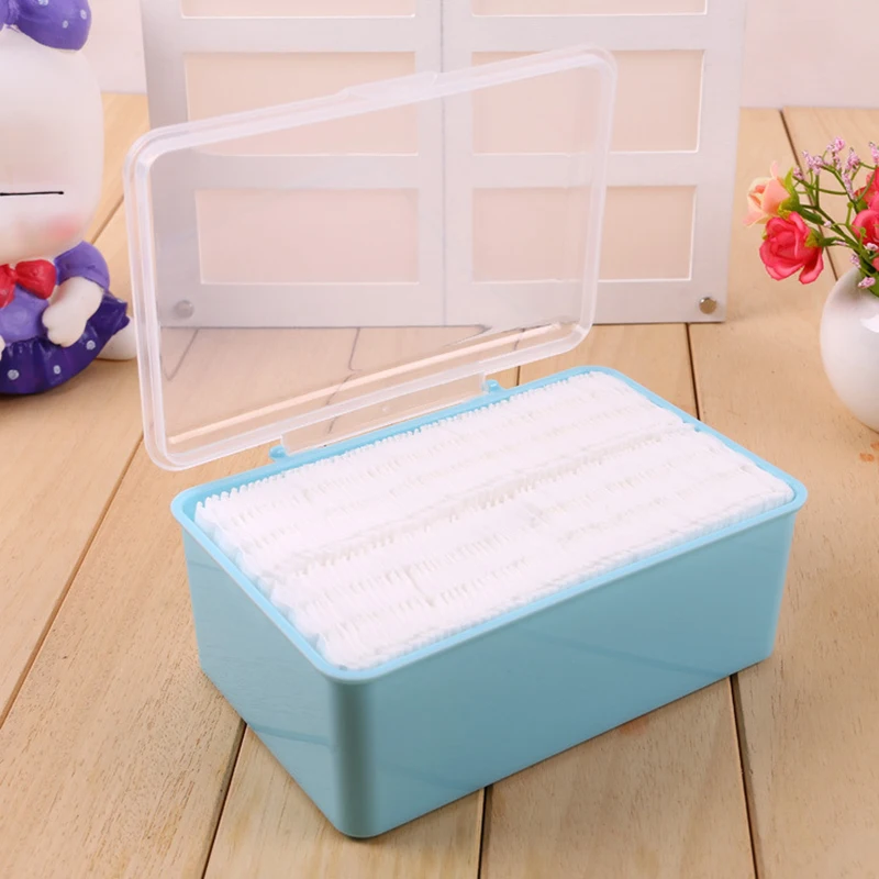 120 шт. хлопковые салфетки для снятия макияжа маникюра прозрачная коробка