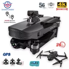 Новый SG908 Макс GPS Дрон с 4K HD камерой 3-осевой Gimbal WiFi FPV Профессиональный складной Квадрокоптер расстояние 3 км VS F11 дроны