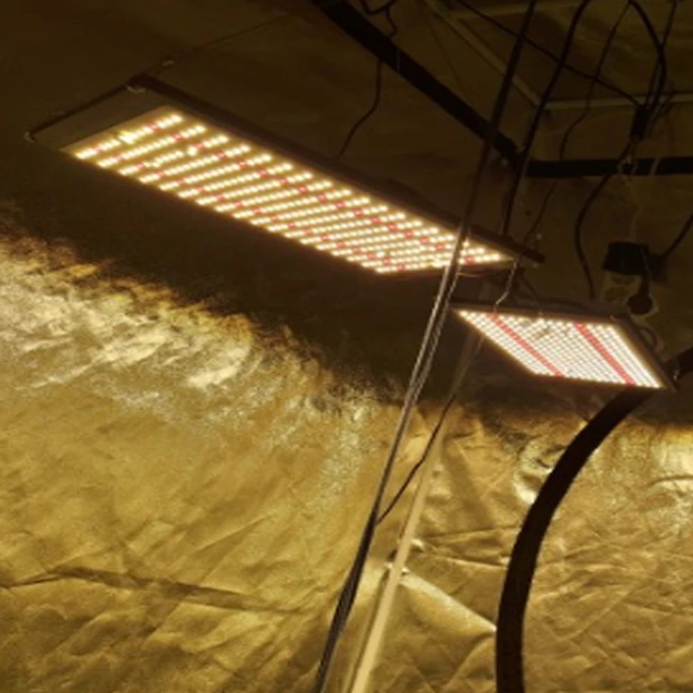 Hydroponics 120W 240W Full Spectrum LED Grow Light Kits Dimmable Samsung Boards 3000K 3500K mix 660nm for Indoor Plant