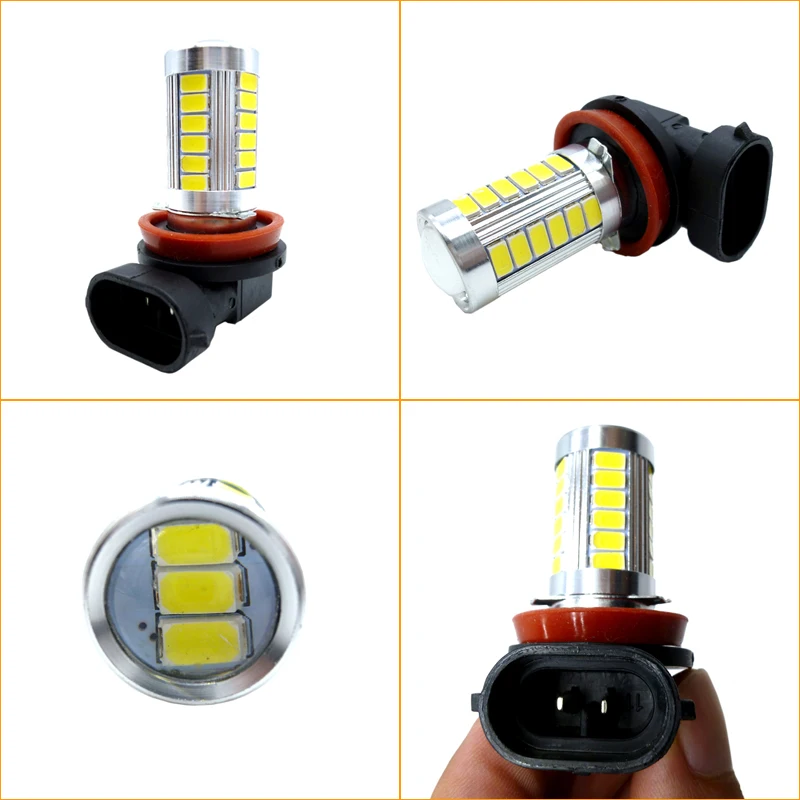 2x H11 H8 LED Fog Light Bulbs Car Running Lights Auto Driving Lamp For Acura Spirior City Stream Fit Accord Civic Odyssey | Автомобили и