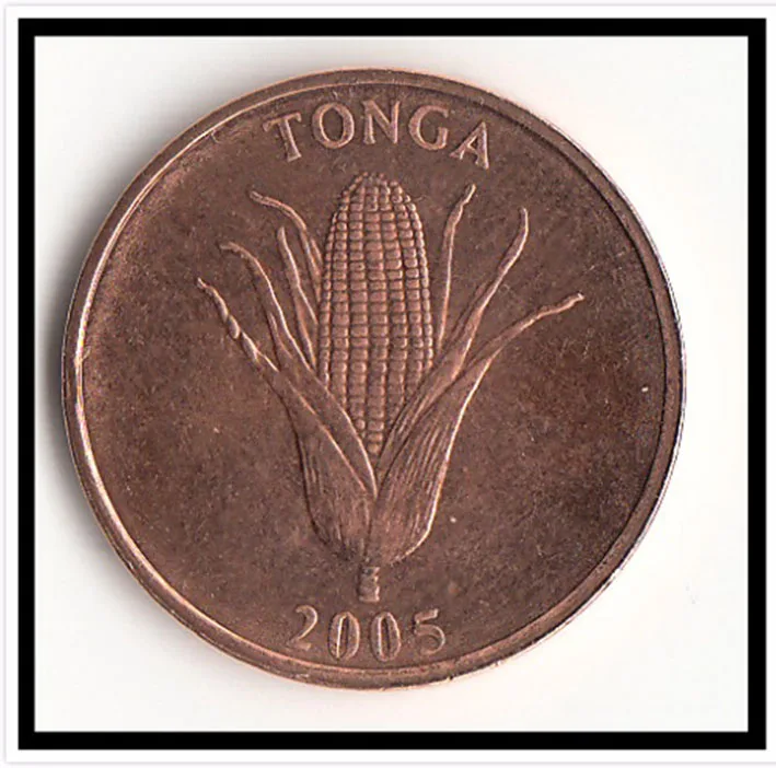 Оригинальная коллекция 16 5 мм TONGA 100% оригинальная памятная монета|cent|cent coin |