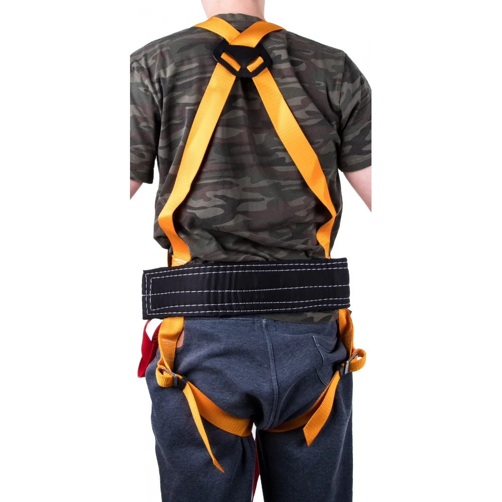 Удерживающая система Gigant с наплечными и набедренными лямками стропом из ленты ус