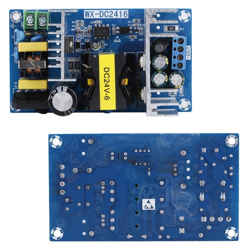24V6A 150 Вт плата импульсного источника питания неизолированная 110 В/220 В до 24 и Aux