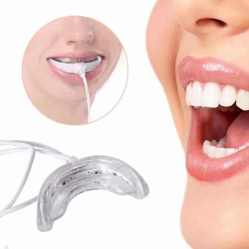 Оптовая продажа портативное устройство для отбеливания зубов 4 USB зарядка 16