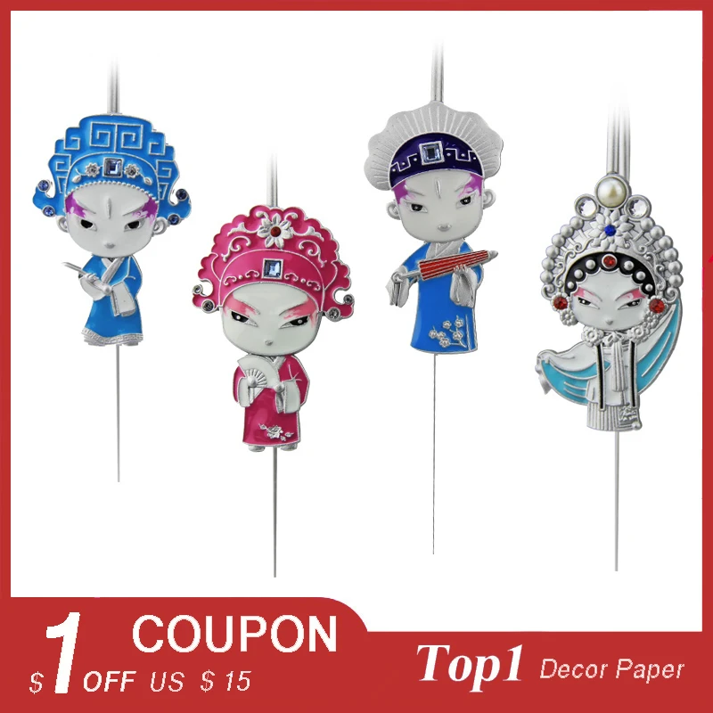 4 шт. металлические закладки западные художественные ремесла для студентов