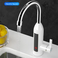electric display water heater kitchen tap instant hot water faucet heater cold heating instantaneous water heater home appliance