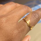 Кольца из нержавеющей стали, с арабским именем на заказ, кольца для мужчин и женщин, с арабскими буквами, исламские украшения, мусульманские украшения, подарки