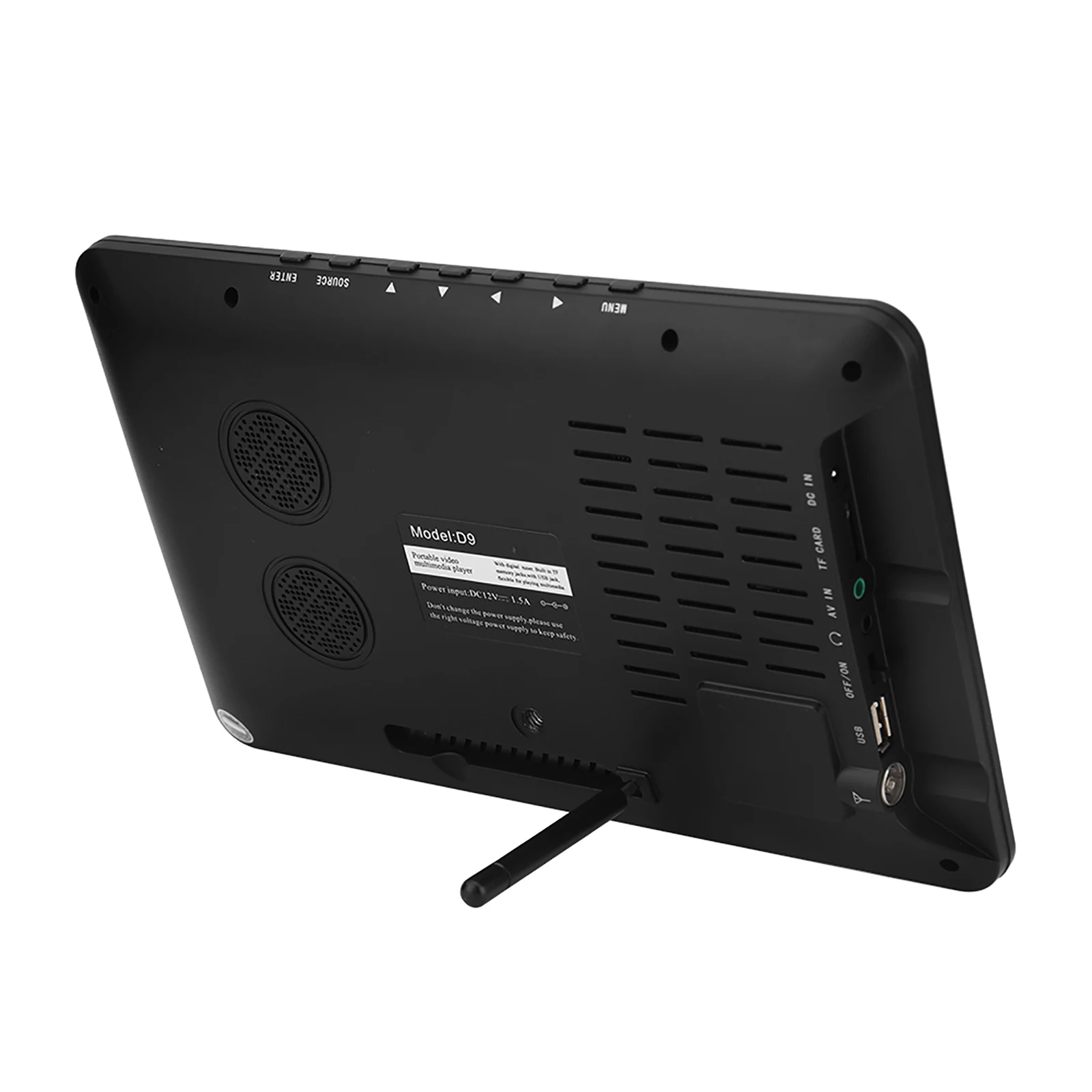 

LEADSTAR 9 Inch DVB-T/T2 Upgraded Digital TV Portable TV 800*480 Car Digital TV High Sensitivity Tuner 110-220v Home Television