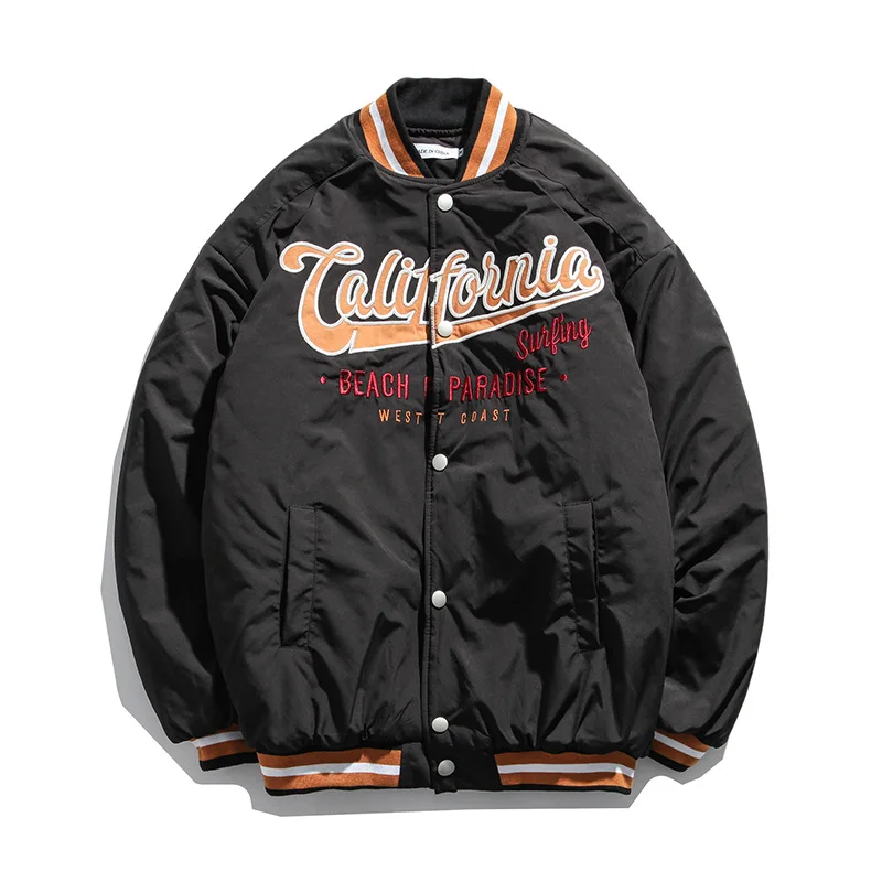 

South Korea relaxed winter 2021 new Harajuku couple BF cotton padded jacket men's and women's fashion