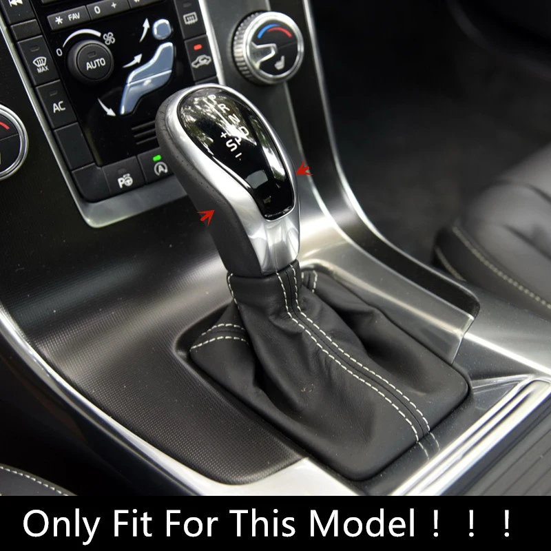 Для Volvo XC60 V40 V60 S60 S80 2013-2018 углеродного волокна чехол для рычага переключения