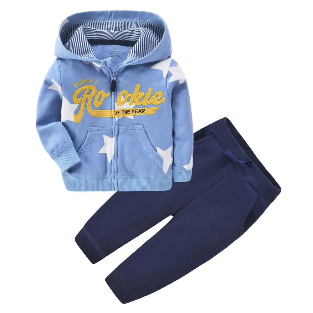 

Autumn Winter Newborn Infant Hoodie Coat Pants Cartoon Clothes 2pcs Set Baby Boys Girls 9-24M Outfit Kids Toddler Tracksuits