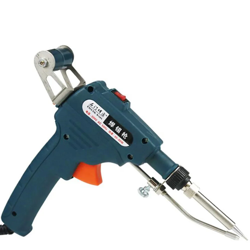 

220V 60W US/EU Hand-held Internal Heating Soldering Iron Automatically Send Tin Gun Soldering Welding Repair Tool