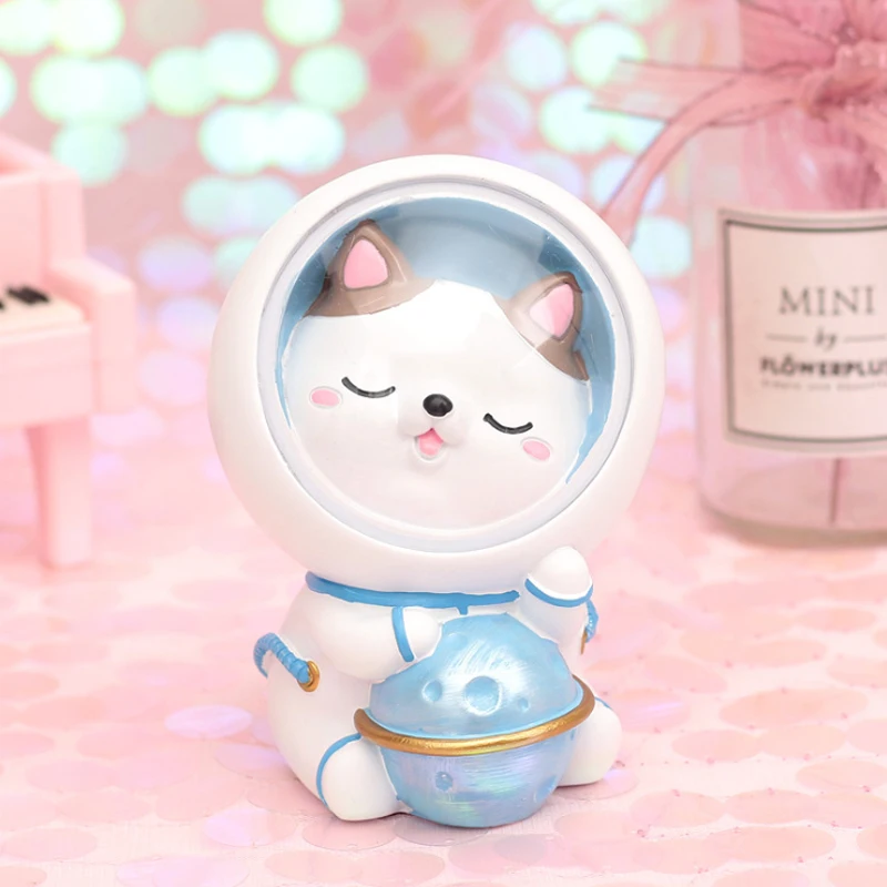 Космическая кошка копилка Детская украшение для комнаты домашнее коробка