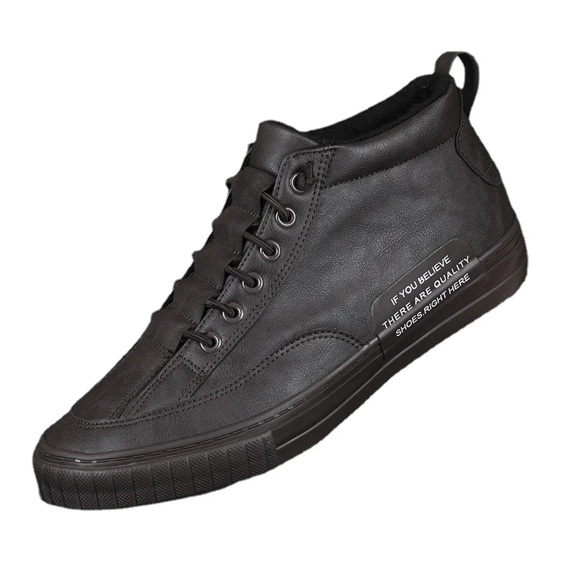 

Мужские повседневные туфли 21903, итальянские мужские зимние теплые лоферы, Мокасины, дышащая черная обувь для вождения без шнуровки