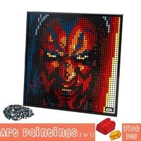 moc war pixel art iron plc mosaic painting building blocks boyfriend kids toys 5 types decoration puzzle diy christmas gifts