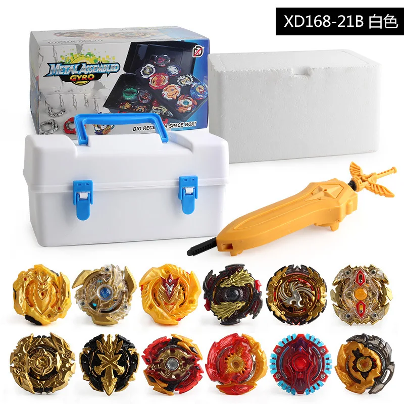 Новый Beyblade Burst Bey Blade игрушка Funsion Bayblade набор коробка для хранения с ручкой