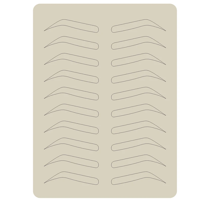 Полный бровей длина 5 см практика кожи отсутствие необходимости чернила пигмент