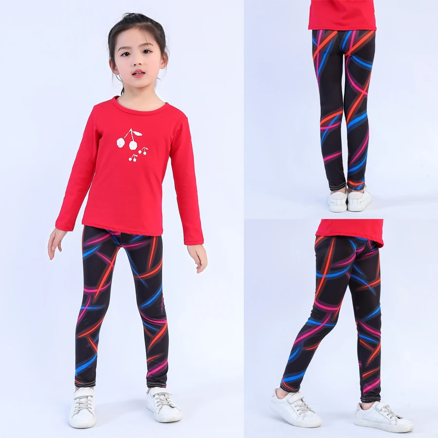 SheeCute girls print leggings Baby Girl Clothes Kids Print Flower Skinny leggings