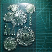 2020 letter plant flower stamps 1 pcs clear stamp diy scrapbooking photo album decorative transparent silicone seal