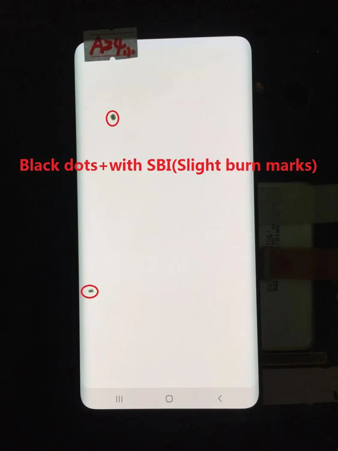 NO.A24 With SBI AMOLED Замена для SAMSUNG Galaxy S9 PLUS ЖК сенсорный экран дигитайзер без рамки G965 дисплей - Цвет: NO.A24 With SBI