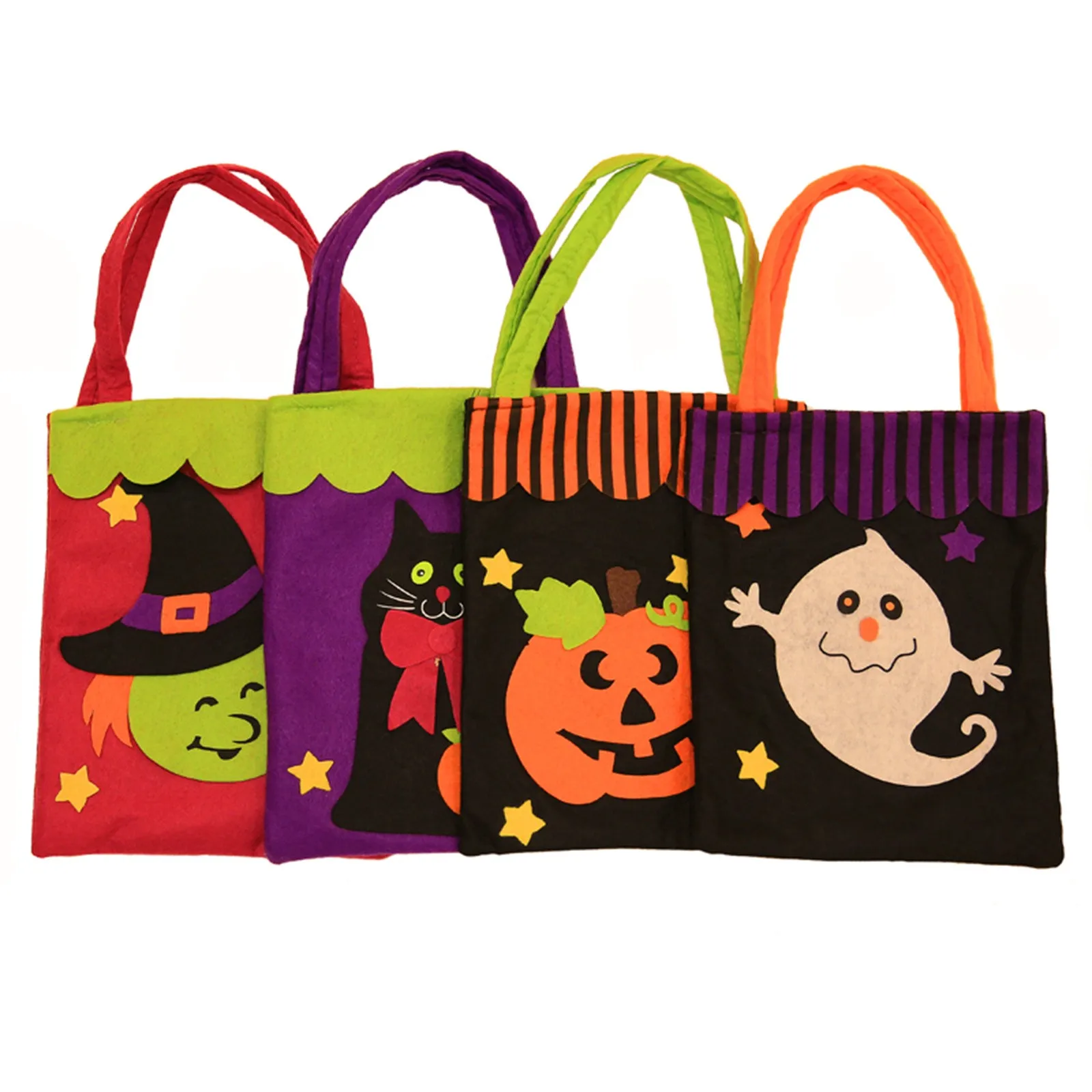 

Halloween Cute Witches Candy Bag Packaging Children Party Storage Bag Gift Christmas Bag Candy Bags Gift Pouches Shopping Bag