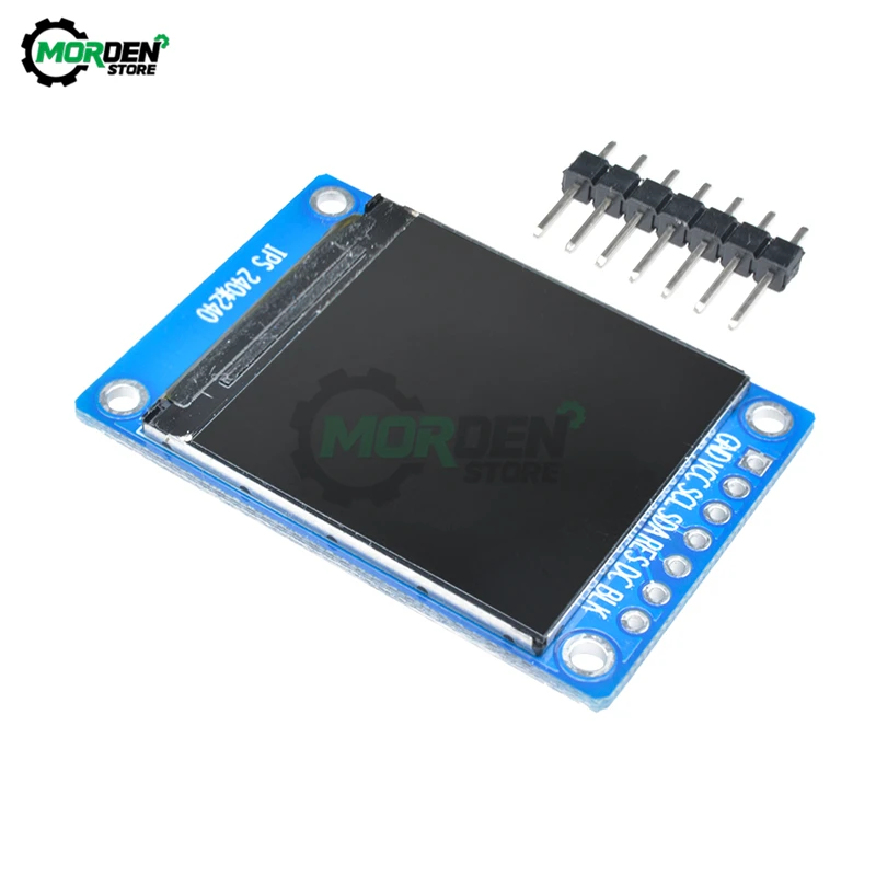 Новый последовательный ЖК-дисплей 1 3 дюйма SPI с модулем IPS TFT 240X240 точечная матрица