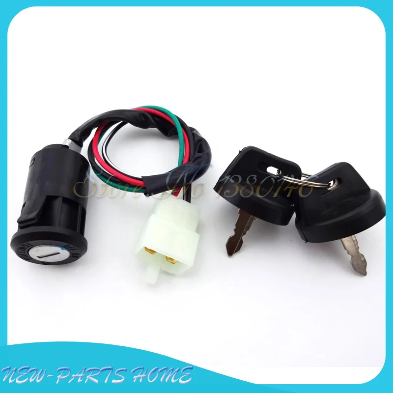 Супер 4 провода ключ зажигания переключатель для 50cc 70cc 90cc 110cc 125cc Quad ATV Pit грязи