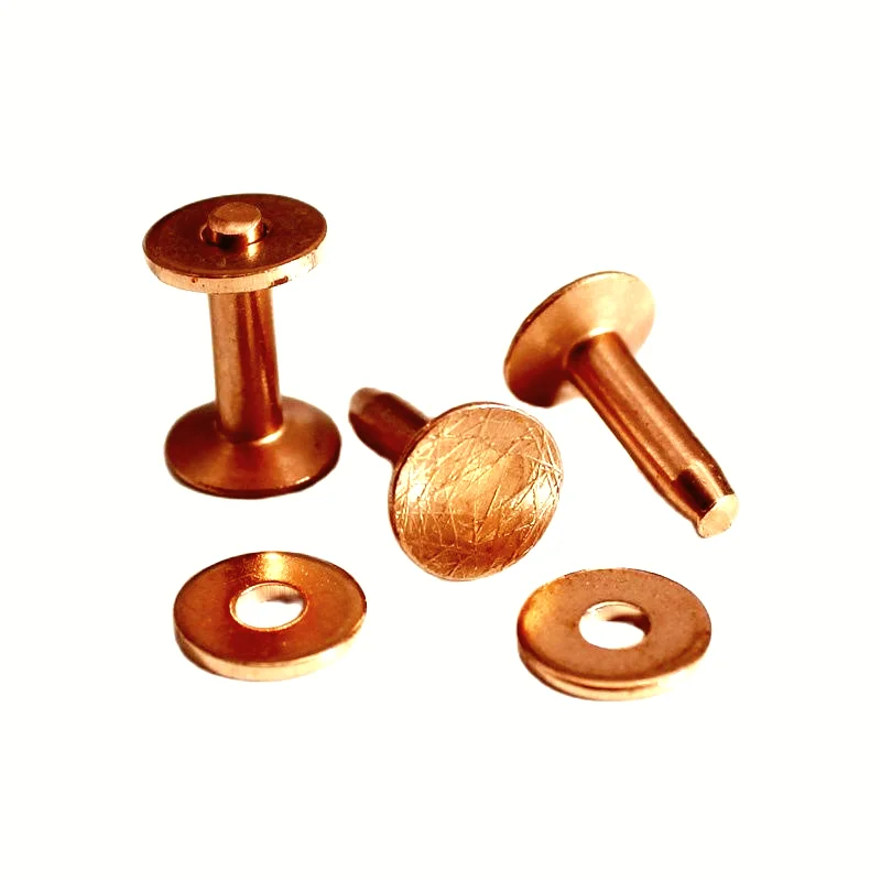 

10pcs 9x12mm Copper Rivet For Leather