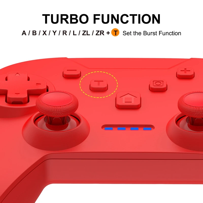 

Gamepad Bluetooth Controller for PC/Android with Six-Axis Vibration