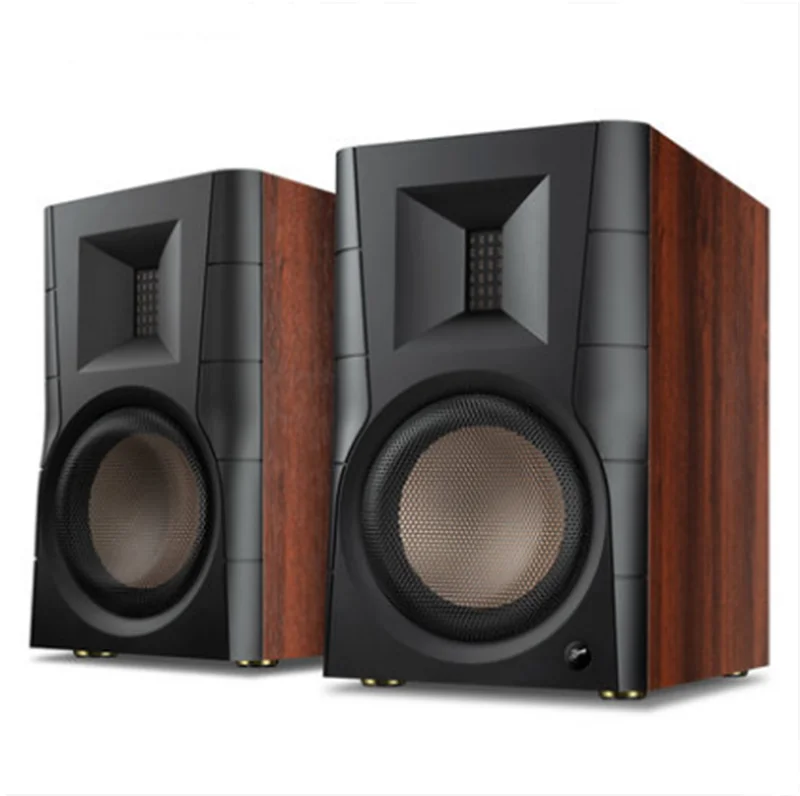 HiVi Лебеди D300 Hi-Fi Стерео активный Bluetooth 5 0 книжная полка колонки для настольных ПК
