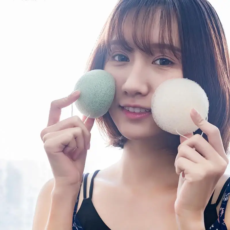 Новинка волшебная натуральная губка для лица Konjac очищающая инструменты макияжа |