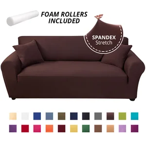 Эластичный чехол для дивана современный диван-кровать для Гостиная стрейчевый спандекс угловой диван Чехол секционные 1234 сиденье