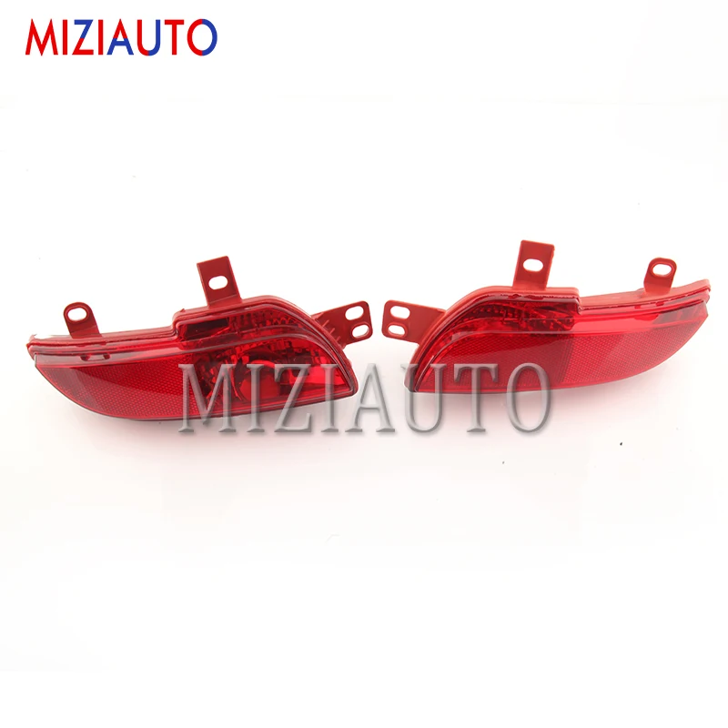 MIZIAUTO задний бампер светильник для Peugeot 206 плюс 207 Hatchback Sedan автомобиля отражатель