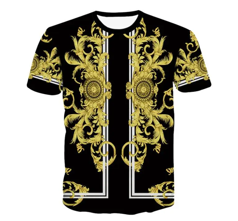 3D Футболка с принтом древнего египетского мужчины/женщины винтажная уличная