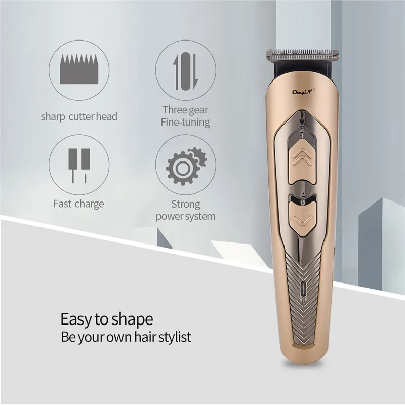 

Electric Hair Clipper Low Noise USB Charging Hair Trimmer Hair Cutting Machine Beard Trimer Body Men Haircut 4 Hair Limit Comb