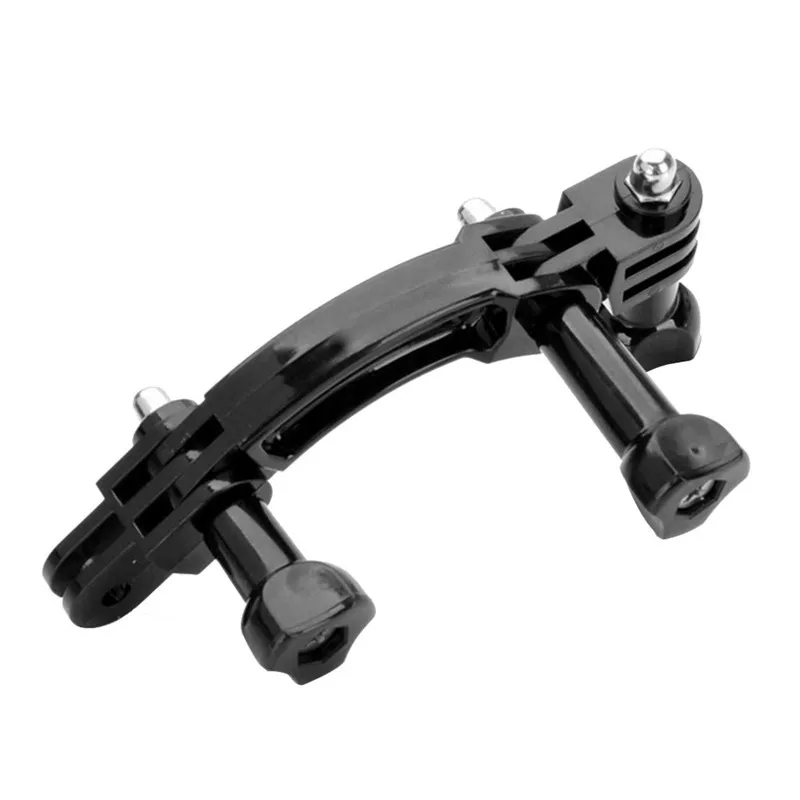Для GoPro Hero 2 3 + 4 5 с аукциона камера изогнутый для шлема удлинитель поворотным