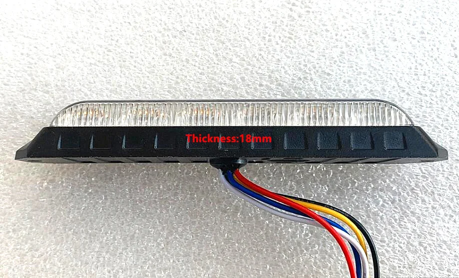 Двухцветный 12 светодиодов для автомобисветильник фары светодиодный стробоскоп