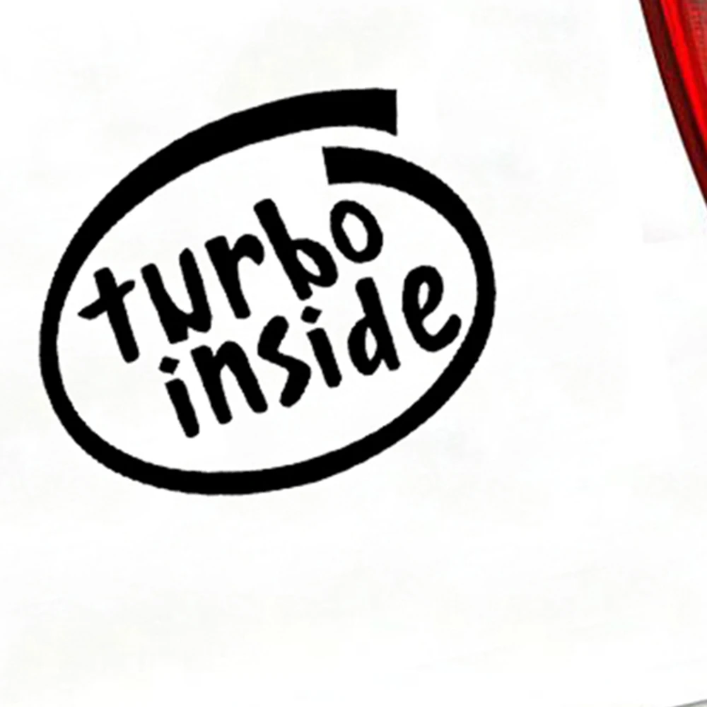 Наклейка на бампер Турбокомпрессор Регулировка Intel смешная виниловая