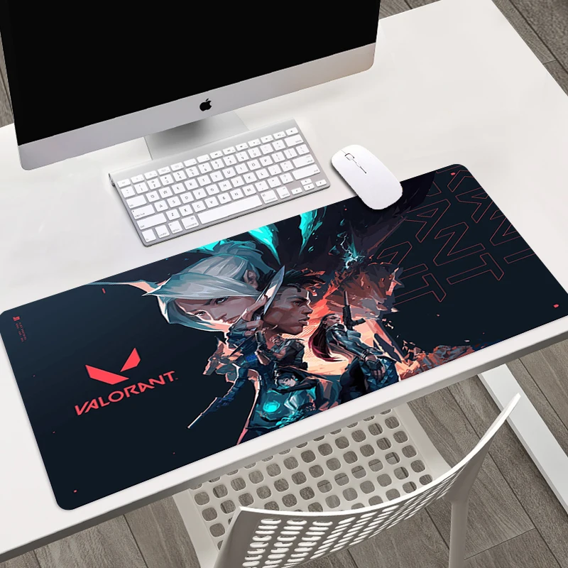 

Valorant Mouse Pad Gaming PC Gamer Girl Computer Accessories 900x400 Large XL Carpet HyperX Desk Mat Varmilo Keyboard Mousepad