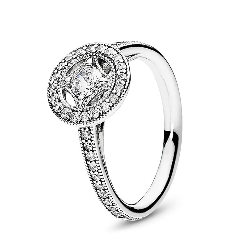 ZMGOODY горячая Распродажа навсегда прозрачные CZ счастливые круглые тонкие кольца
