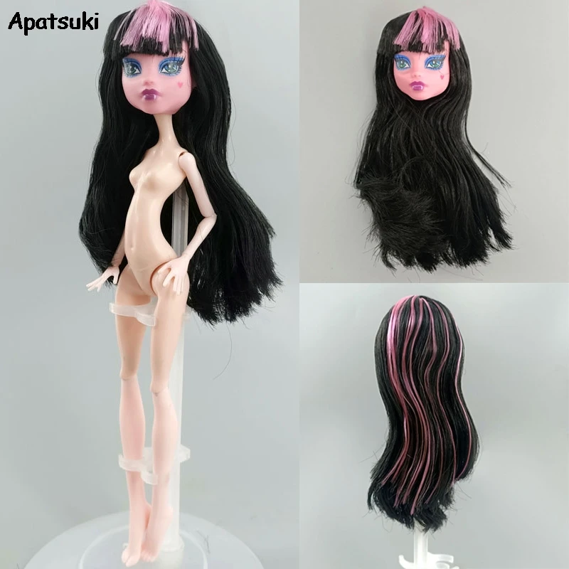 1 шт. элегантная фотоголова для куклы Monster High макияжные головки детской мягкой