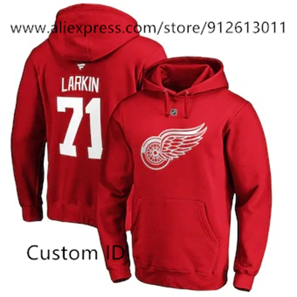 

STYIE Casual Top Pattern Print Hoodie Name Hockey Puck Material Polyester Fiber Color White Red Black Crowd Youth