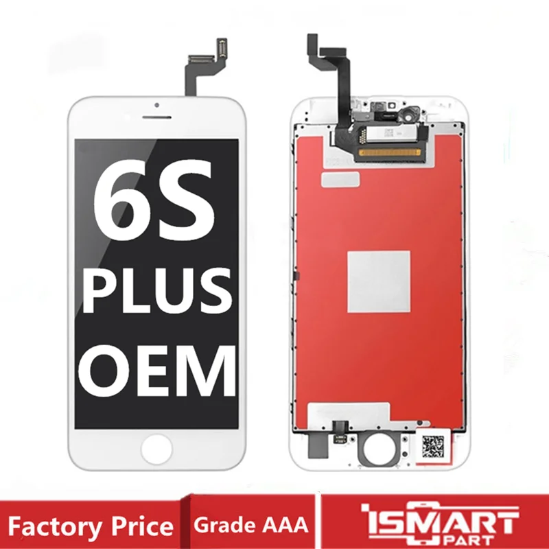 

OEM для iPhone 6s Plus ЖК-дисплей дигитайзер сенсорный экран в сборе для iPhone 6S Замена экрана