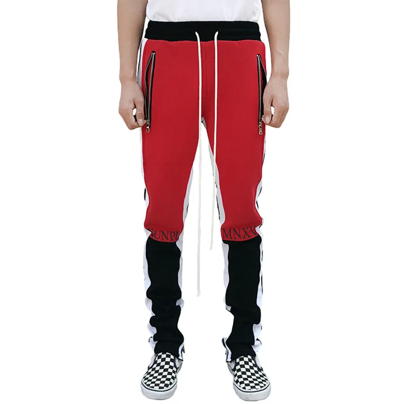 

Mens Joggers Casual Pants Fitness Men Sportswear Tracksuit Bottoms Skinny Sweatpants Trousers Black Jogger Track Men Pants