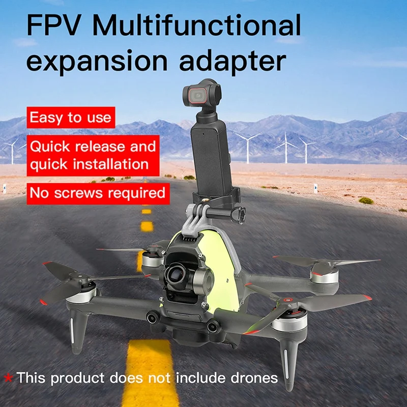 

Sports Camera Fixing Parts Are Suitable for DJI FPV Combo 3D Printing Drone Accessories